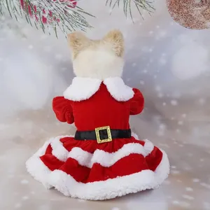 Vêtements pour chiens costume de Noël chiens du Père Noël