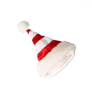 Hondenkleding Kerstmiskostuum Santa Hat: Clausule Puppy Cat Kitten Piggy Fancy Dress Birthday Holiday Party Supplies Maat