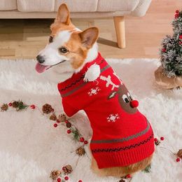 Hondenkleding Kerstmis Hondenkleding Corgi Warme winterkleding Teddy Eland Truien Huisdier Tweebenige trui Puppy Zachte trui Hondentrui 231129