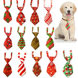 Chien Vêtements Chiens De Noël Noeud Papillon De Noël Petit Chat Chiot Cravates Toilettage Fournitures Drôle Festival Accessoires Pour Animaux XBJK2109