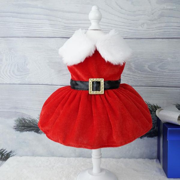 Ropa para perros Vestidos de Navidad para perros pequeños Cosplay Fancy Dress Año Ropa Gatos 2023 Decoración de disfraces de mascotas