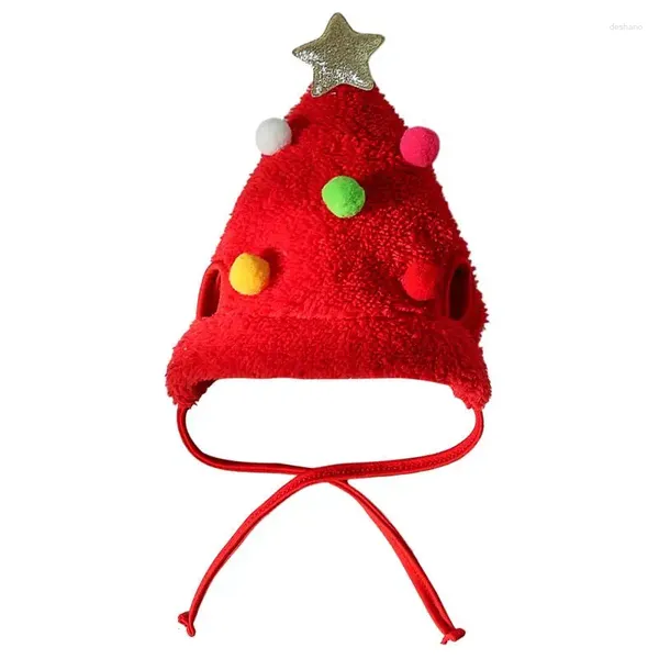 Vêtements de chien chapeaux de Noël animaux de compagnie santa chapeau d'hiver accessoires de costumes de chat chaud