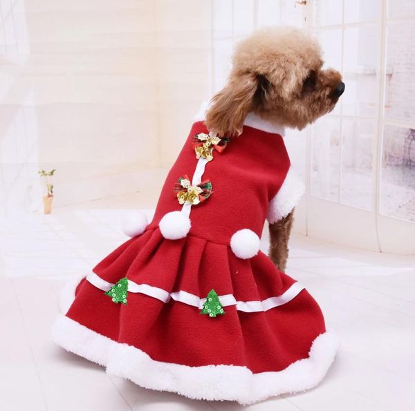 Vestimenta de ropa para perros atuendo navideño chisporro