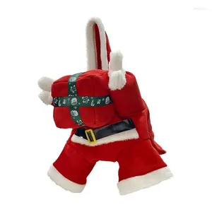 Vêtements de chien tenue de Noël vêtements d'hiver Costume du Père Noël pour vêtements pour animaux de compagnie Chihuahua Yorkshire Poodle