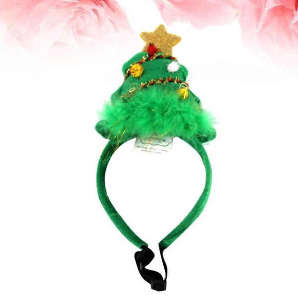 Vêtements de chien de Noël animal adorable bandeau drôle de cheveux drôles hoop festival festival accessoires pour chiot (taille)
