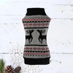 Vêtements pour chiens Pull de Noël Renne Hiver Tricots Vêtements chauds Année Chiot Sweat-shirt pour chiens Chaton Chats Tenue