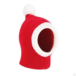 Ropa para perros Navidad Cálido Sombrero de lana para mascotas Muñeca francesa Chihuahua Golden Retriever Big British Short Cat Accesorios Drop Entrega Dht80