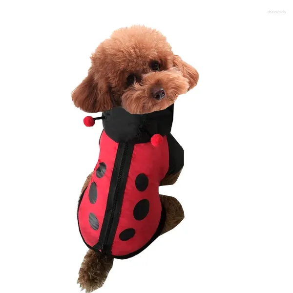 Tissu de vêtements pour chiens pour chiens LovelyLadybug Windbreaker Pet Pet Puppy Clothing Teddy vip Chihuahua qiu dong tenue