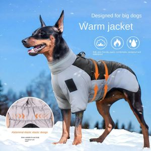 Hondenkleding herfst en winter Warm huisdier reflecterende warme hondenjassen Voor grote kleine jas voor puppy Outdoorkostuum 231128