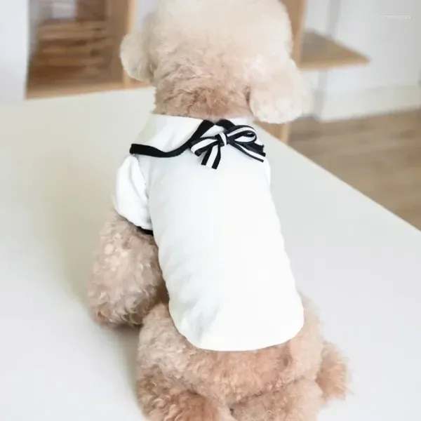 Ropa para perros Ropa inferior Forro para mascotas Abrigo Chaleco Ropa para cachorros Camiseta Camisa de solapa Moda Top