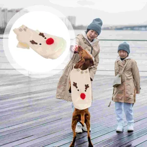 Vêtements de vêtements pour chiens Modèle d'élans: costume de Noël respirant chaud pour chiot (taille XS)