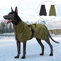 Hondenkleding Kleding voor grote honden Winter Warm Vest voor grote honden Waterdichte hondenjas Greyhound Doberman-kleding voor middelgrote grote honden 230919