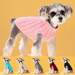 Hondenkleding kleding voor kleine honden Sweaters Winter Warm Turtleneck gebreide huisdierkleding Chihuahua Puppy Supplies
