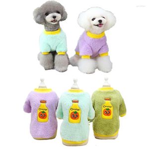 Hondenkleding Kleding voor kleine honden Winter Warm Fleece Vest Puppy Kat Kostuum Chihuahua Mopshond Yorkie Poedel Teddy Outfits Huisdierproducten