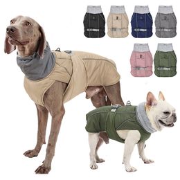 Hondenkleding Luxe winterjas voor kleine, middelgrote en grote honden Waterdicht Zacht gewatteerd Warm huisdierjas Veiligheid Reflecterende outfit 230825