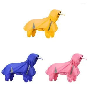 Vêtements pour chiens vêtements pour animaux de compagnie pluvieux et petit costume de marche moyen.