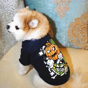 Hondenkleding kleding huisdier t-shirt honden kostuum Halloween pompoen puppy kitten voor kleine outfits ropa perro