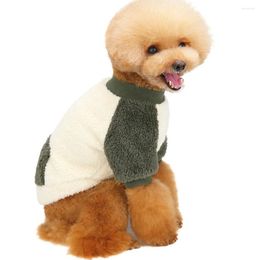 Vêtements pour chien animaux de compagnie de costume chaud accessoire accessoire élégant drôle de vêtements polaires chiot adorable manteau adorable cosplay