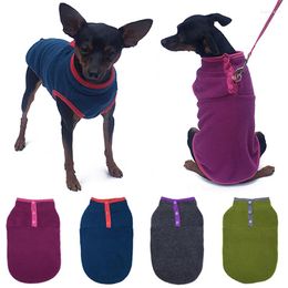 Chien vêtements vêtements hiver automne chaud polaire gilet doux épaissir léger pull mignon animal de compagnie pour petits chiens T-shirt