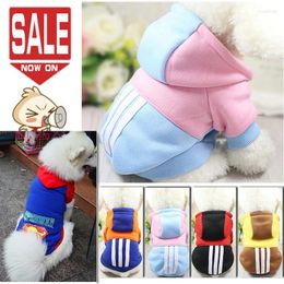 Vêtements de chien Vêtements d'hiver chaud veste pour animaux de compagnie manteau chiot sweats à capuche bouton doux vêtements en polaire pour petits chiens chat chihuahua York costumes