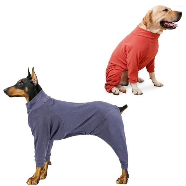 Vêtements de chien vêtements hiver chaud coupe-vent chiens pyjamas sweats à capuche sweat-shirt pour petit moyen grand Labrador vêtements S-2XL