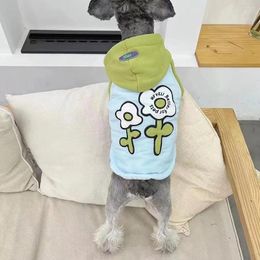 Vêtements pour chiens Vêtements d'hiver Style épais Schnauzer Teddy Chai Veste en coton à capuche Vêtements pour chiots pour petits chiens