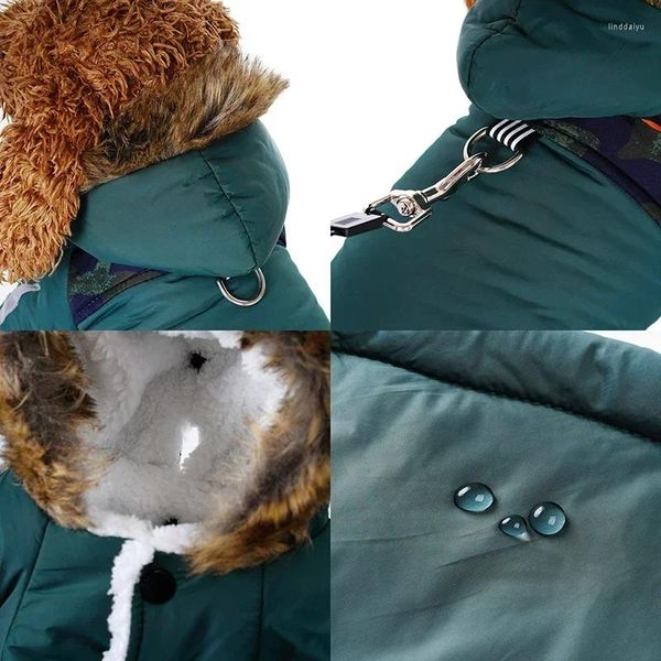 Ropa para perros abrigo piel yorkie mascota medio cálido invierno mascotas ropa pequeña para ropa sudadera con capucha s espesa chihuahua chaqueta de cachorro