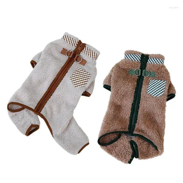 Vêtements pour chiens manteau vêtements pour animaux de compagnie pour petits chiens combinaison veste d'hiver confortable chaud fournitures polyvalentes promenades sorties