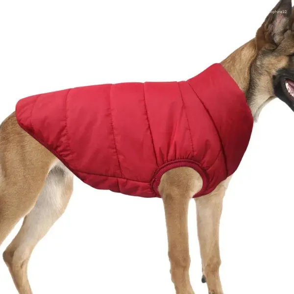 Vêtements pour chiens manteaux de temps froid hiver chaud pour chiens vêtements de neige de conception de fermeture à bouton petit et moyen m / l xl