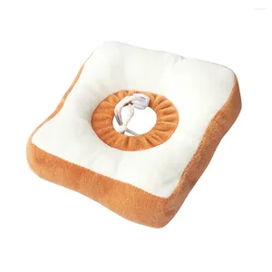 Ropa para perros Collar Anti-Scratch Cat Recuperación Pan Forma Pet Pequeño Traje Suministro Electrónico Gatito Cono Algodón Cachorro