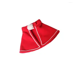 Vêtements pour chiens Costume sorcière chiot Cape vêtements tenue pour (rouge)