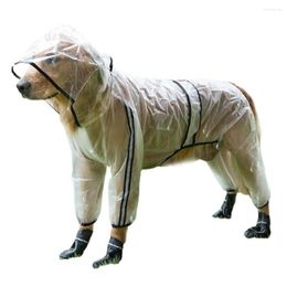 Hondenkleding Gezellige vierbenige regen uit Rain Out Kleding Unisex Pet Raincoat Coat voor kleine grote honden