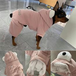 Hond Kleding Leuke Chihuahua Jumpsuit Winter Warm Huisdier Kostuum Kleding Voor Kleine Honden Pinscher Maltese Overalls Pyjama Disfraz De Perro