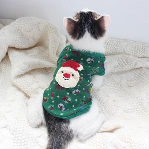 Vêtements pour chiens vêtements de Noël mignons vestiges de animal de compagnie de petit chat tenue de chiot chaton costume chihuahua teddy yorkshire