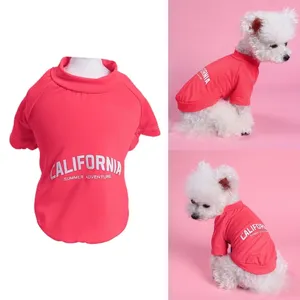 Hondenkleding schattige kleding voor kleine honden puppy pullover shirt shirts t -shirt t medium