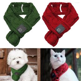 Ropa para perros lindo al aire libre ajustable ajustable bufanda tibia accesorios para mascotas