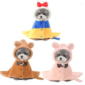 Vêtements pour chiens mignon couverture pour animaux de compagnie robe de couchage automne et hiver épaissi pour Teddy Kefa sac de combat cape couette