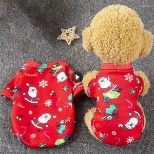 Hondenkleding schattige huisdierkleding unieke hoogwaardige warme slijtage Cartoon Kerstmis mooie comfortabele zacht zacht