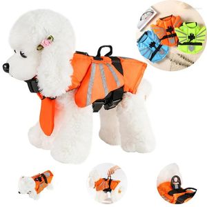 Hondenkleding Leuke stijl huisdier zwemvest voor klein medium groot spelen waterharnas badmode puppy vlotterjas kleding