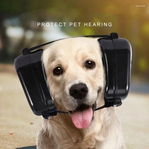 Hondenkleding D0AD Pet oorklep met zacht kussen voor vuurwerk met geluidsreductie schieten