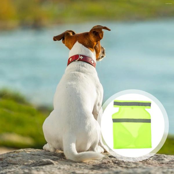 Ropa para perros Ropa decorativa Chaleco fluorescente para mascotas para chalecos para caminar Perros grandes Perros al aire libre Cachorro Seguridad Reflectante