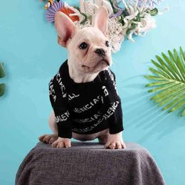 Hondenkleding Designer Designer Instagram Fashion Sweater Thermal Chihuahua Sphinx Hairless Cat Pet