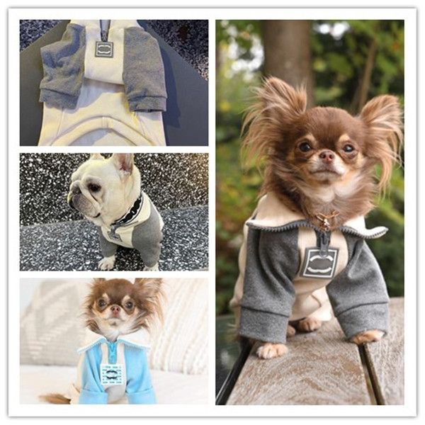 Ropa para perros Diseñador Camiseta para perros Verano Perro Fino Algodón Transpirable Mascota Teddy Faldo Schnauzer Ropa para perros Tamaño S XXL