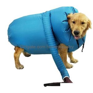 Designer de vêtements pour chiens Fournitures pour animaux de compagnie Vêtements à séchage rapide Tissu Oxford Film sierlaqué Nettoyage à l'eau imperméable Drop Delivery Home Gard Dhjuw