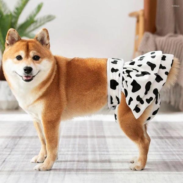 Couche de vêtements pour chien Pantalon menstruel réutilisable à la mode