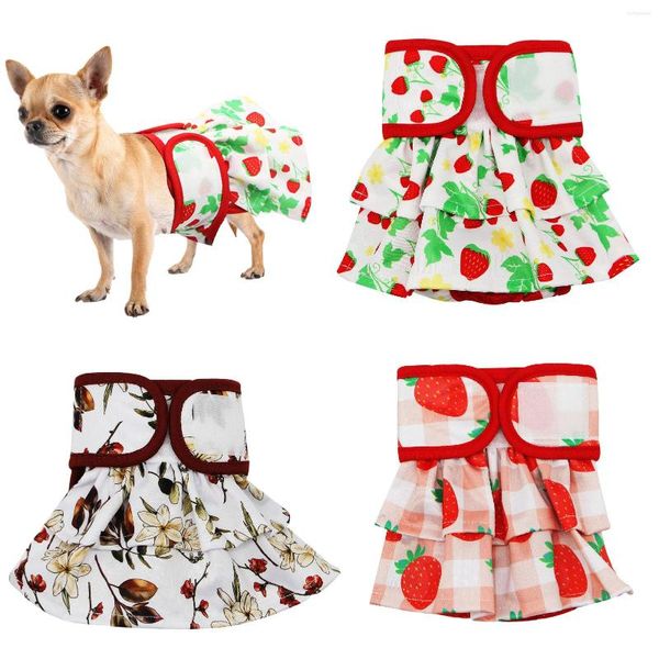 Ropa para perros, pañales, pantalones fisiológicos sanitarios, ropa interior femenina lavable, suministros para mascotas y perros