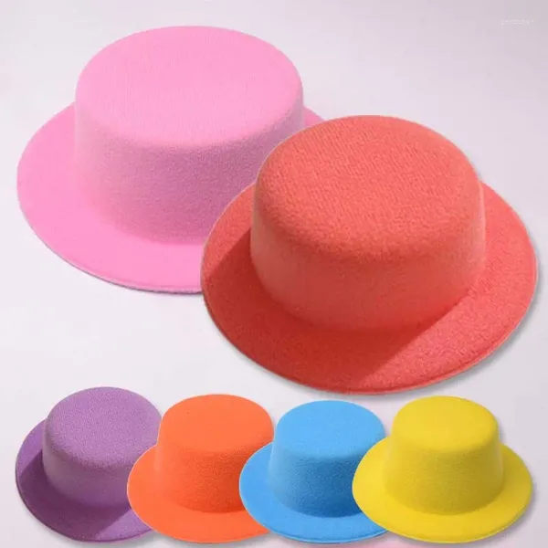 Vêtements de chien DIY Animaux Chapeau 13.5cm Hen Party Plain Mini Top Base Cap Cap Enfants pour Festival Stage Décor Cosplay Costume Accessoires