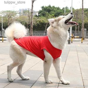Ropa para perros ropa para perros ropa grande de verano fresco camiseta de mascota transpirable estilo suelto de talla de algodón de algodón de algodón de algodón grandes suministros xl-xxxxxl l46