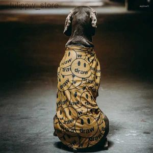 Hondenkleding Hondenkleding Kleine grote kleding Zomer Ademend gaas Vest Doberman Labrador Greyhound Dogs Accessoires Pet T-Shirt L46