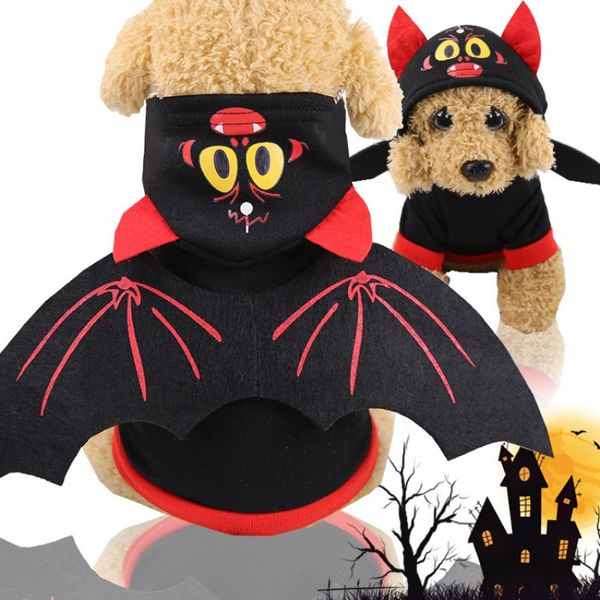 Ropa para perros Ropa para perros Halloween Navidad uniforme gato divertido ropa para mascotas otoño e invierno